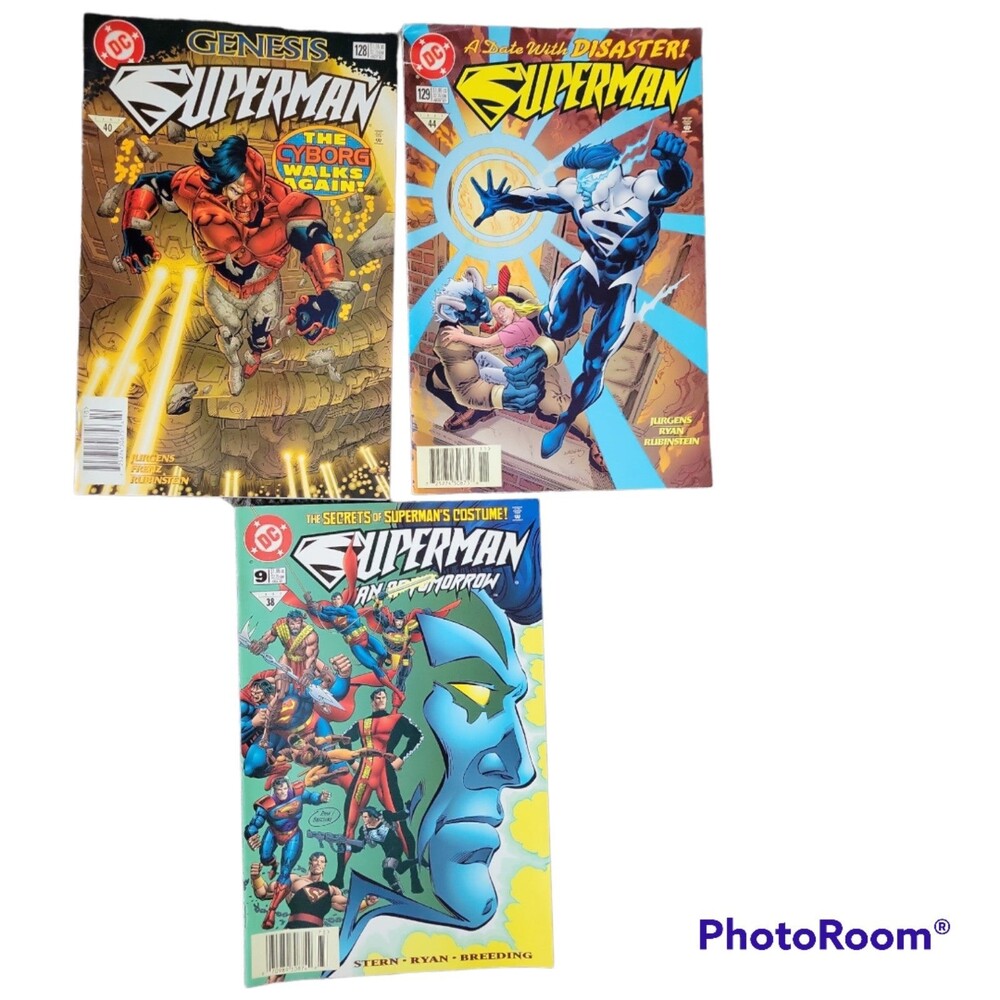 DC Superman Comic Bundle x3 (1997)